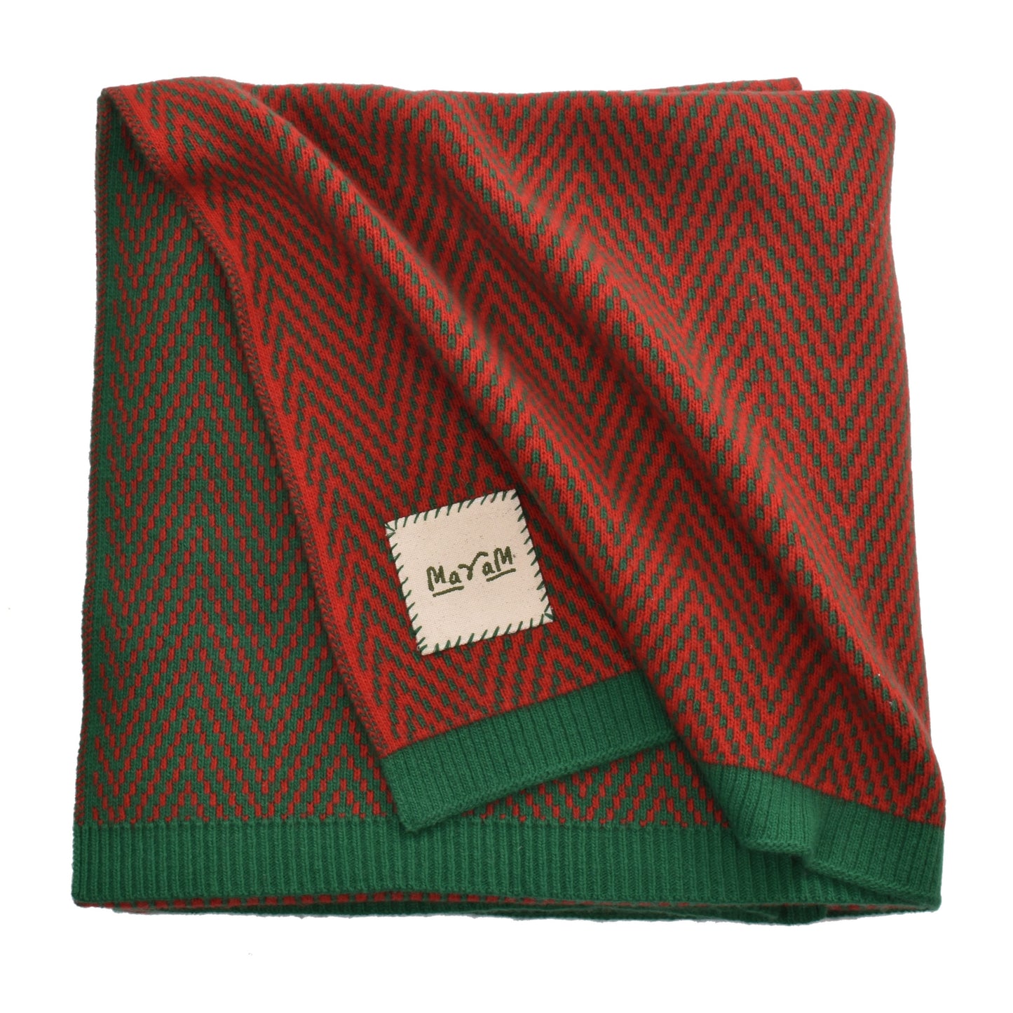 REDEDER Reversible Woollen Throw