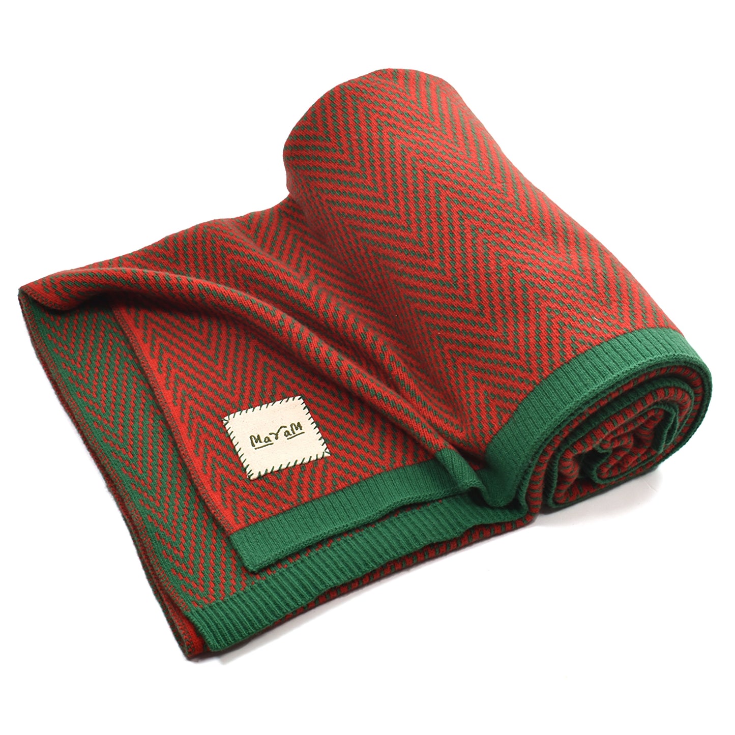 REDEDER Reversible Woollen Throw